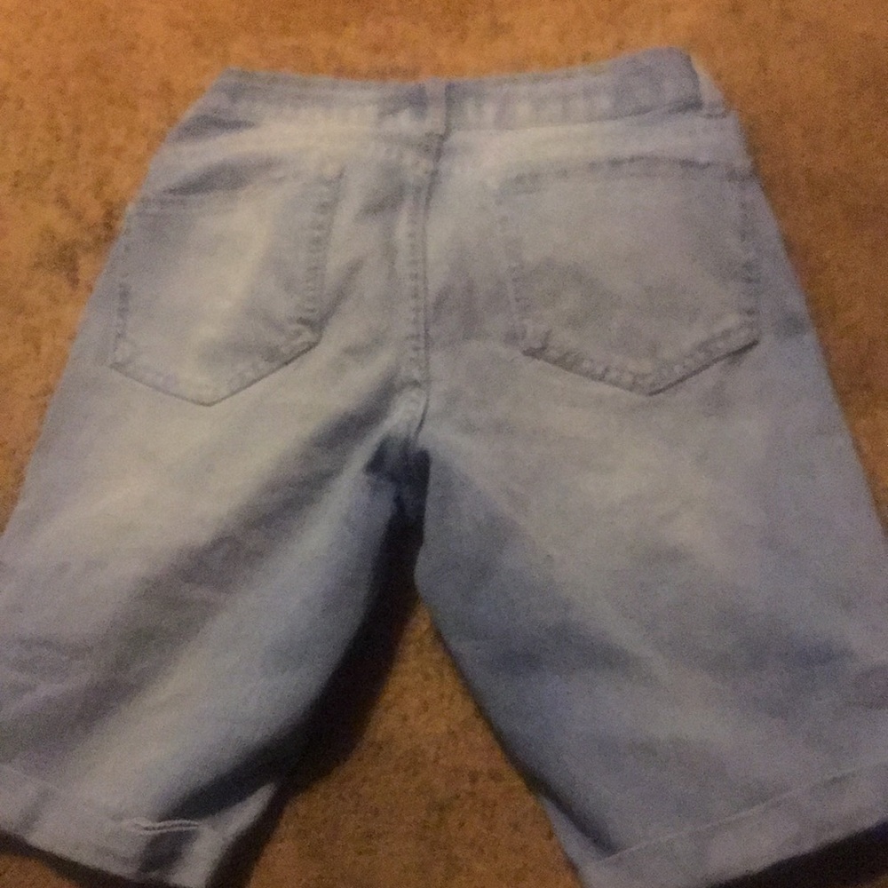 Light blue shorts